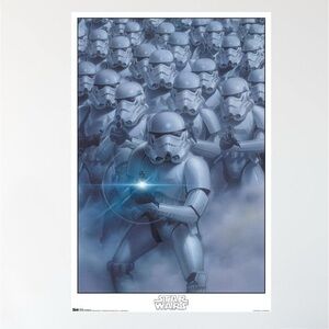 NWOT Star Wars Stormtrooper Art Poster - 2010